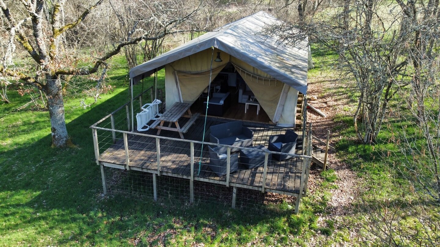 La Clé des Champs - tente safari